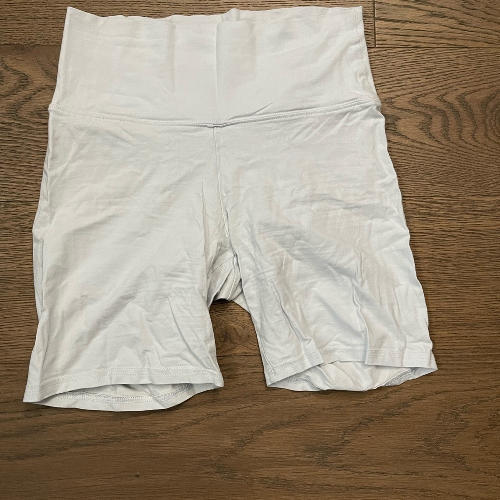 Tna baby blue bike shorts